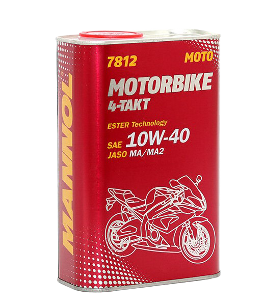 Моторное масло Mannol 4-Takt Motorbike 10W40, 1л (Mannol: MN7812-1)